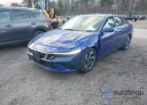 2024 Hyundai Elantra Sel from USA, damaged, VIN KMHLS4DG5RU810344